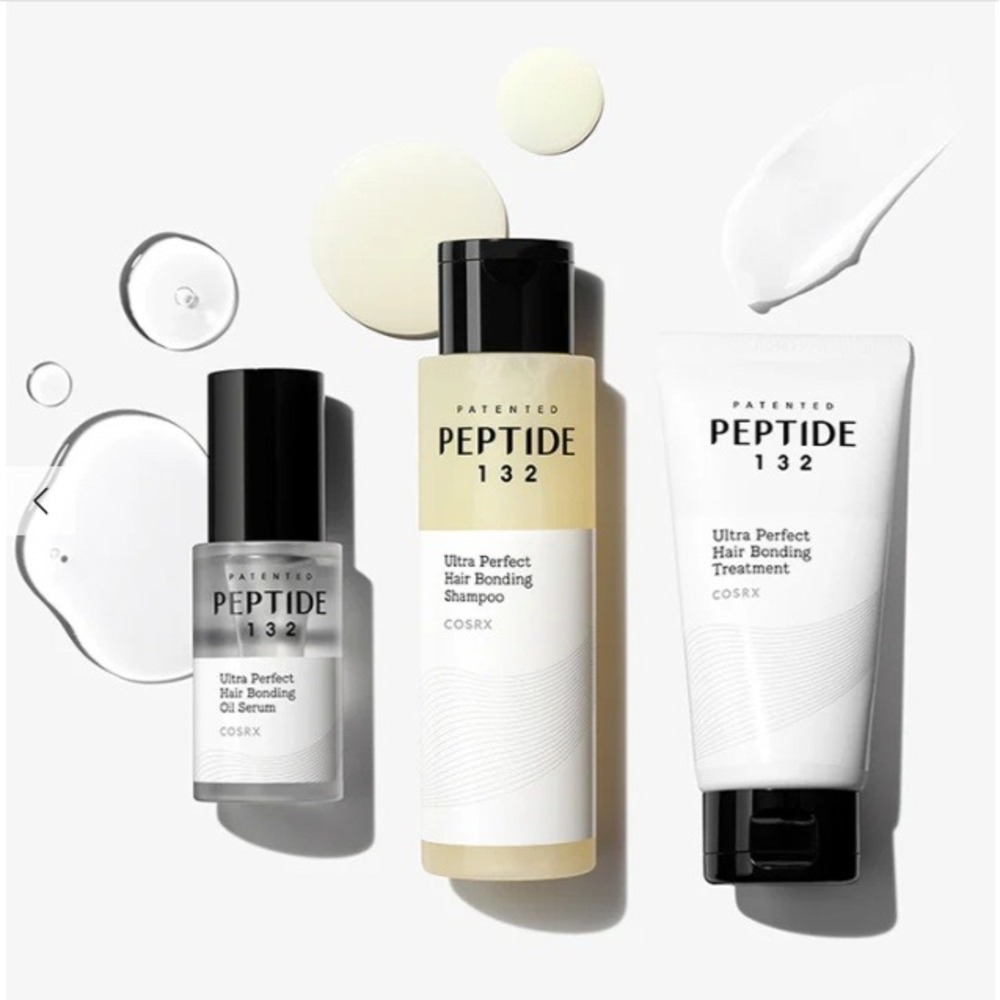 COSRX Peptide 132 Hair Bonding Shampoo Treatment Serum Set K-Beauty BNIB